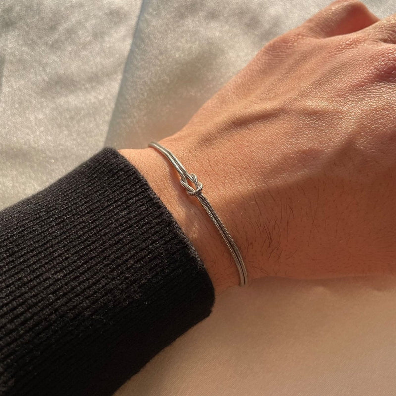 Armband Dames - Elegant Liefdesknoop Design | Verstelbaar