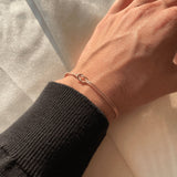 Armband Dames - Elegant Liefdesknoop Design | Verstelbaar
