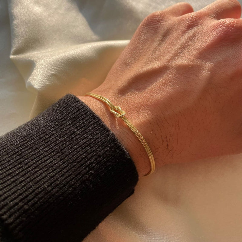 Armband Dames - Elegant Liefdesknoop Design | Verstelbaar