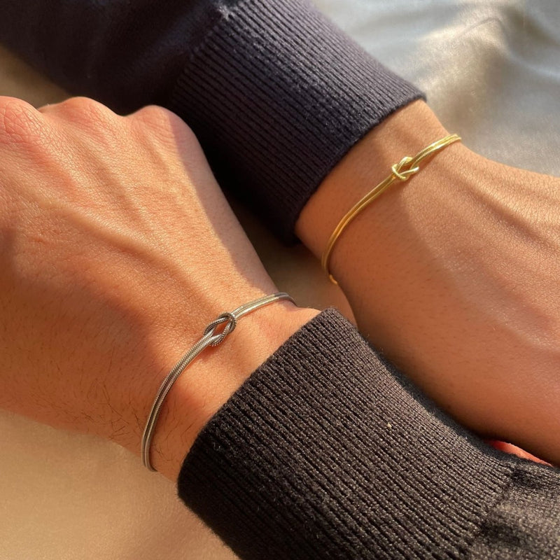Armband Dames - Elegant Liefdesknoop Design | Verstelbaar