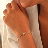 Armband Dames - Elegant Liefdesknoop Design | Verstelbaar