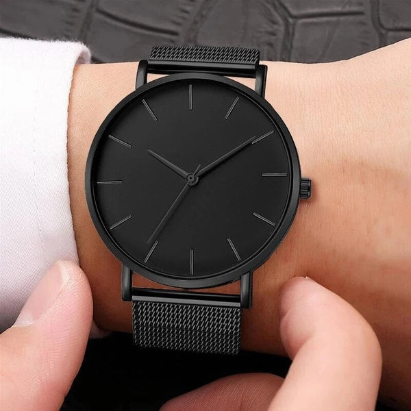 Heren Minimalistisch Horloge - Stijlvolle Elegantie
