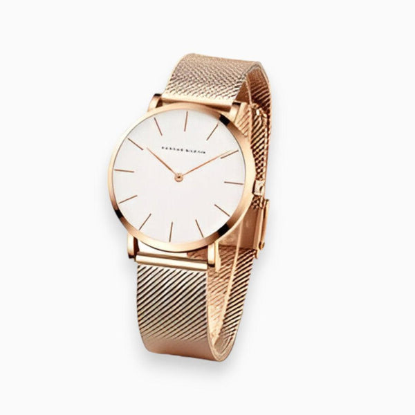 ElaraTime | Stijlvol Titanium Dameshorloge | Elegant en Waterbestendig