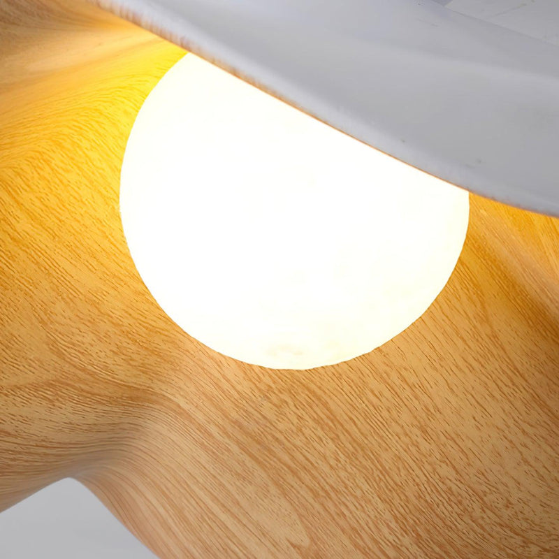 ElementBois Hanglamp - Hars Lotus Design