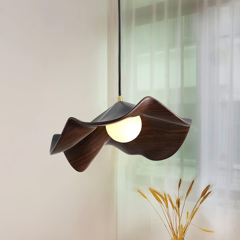 ElementBois Hanglamp - Hars Lotus Design