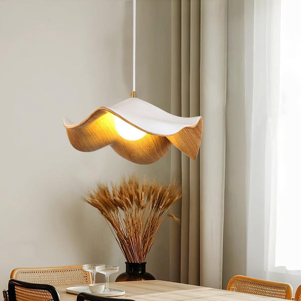 ElementBois Hanglamp - Hars Lotus Design