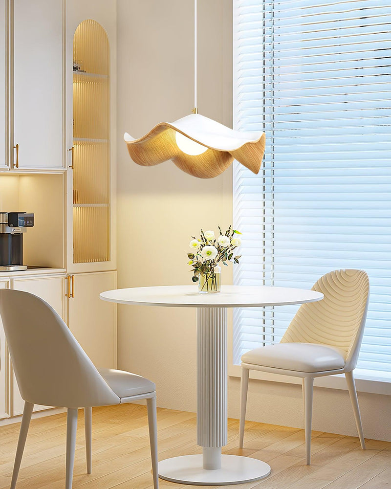 ElementBois Hanglamp - Hars Lotus Design