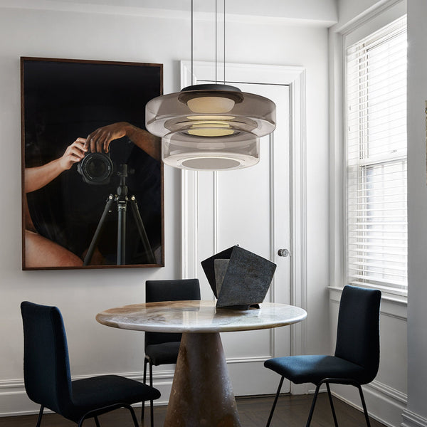 Glaspendellamp Bauhaus-stijl - Verstelbare