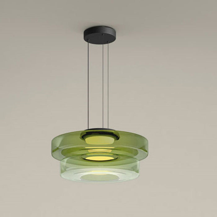 Glaspendellamp Bauhaus-stijl - Verstelbare