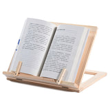 Boekenstandaard Hout - Multi-Apparaat Houder Design