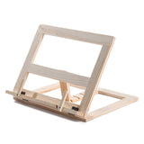 Boekenstandaard Hout - Multi-Apparaat Houder Design