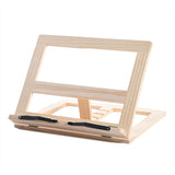 Boekenstandaard Hout - Multi-Apparaat Houder Design