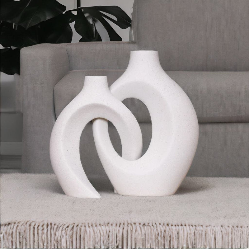 Bloemenvaas - Verweven Ontwerp | Elegante Decoratie
