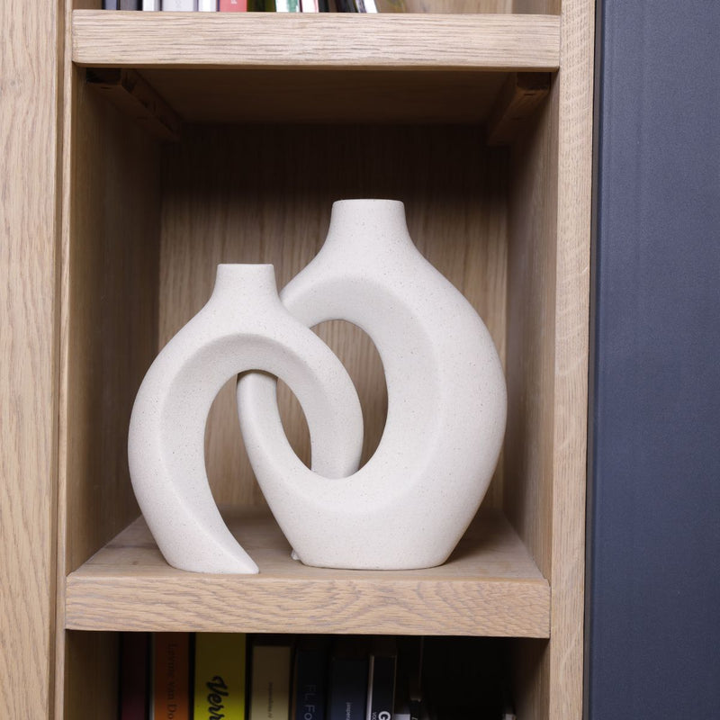 Bloemenvaas - Verweven Ontwerp | Elegante Decoratie