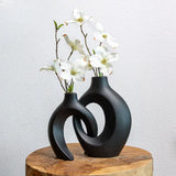 Bloemenvaas - Verweven Ontwerp | Elegante Decoratie