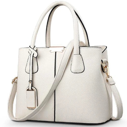 Elegante Leren Schoudertas Dames - Stijlvol & Ruim