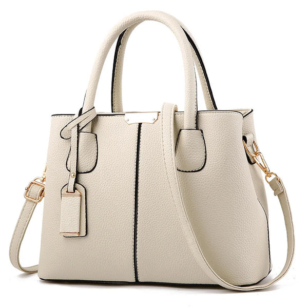 Elegante Leren Schoudertas Dames - Stijlvol & Ruim