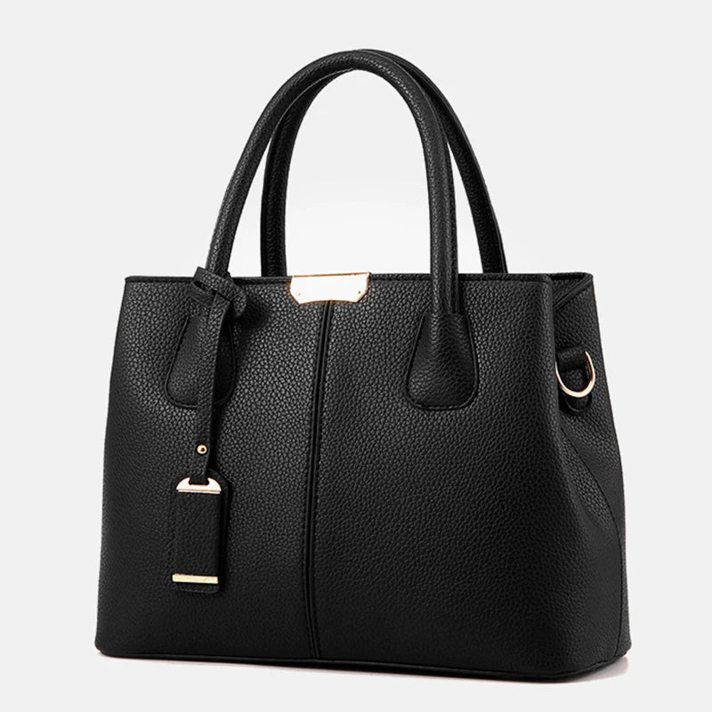 Elegante Leren Schoudertas Dames - Stijlvol & Ruim
