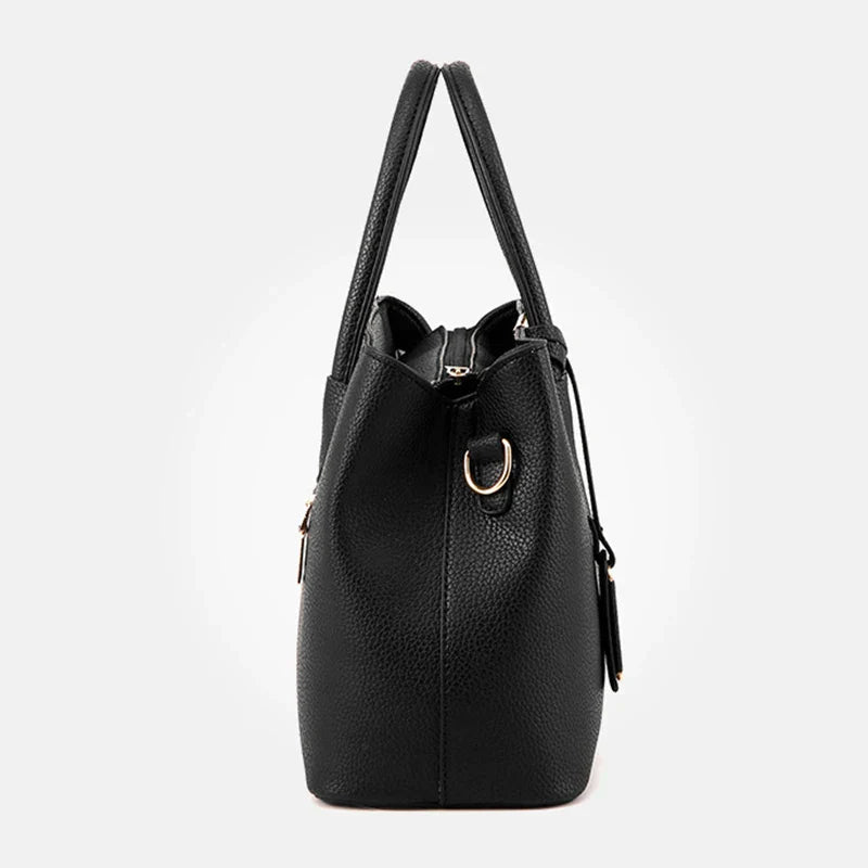 Elegante Leren Schoudertas Dames - Stijlvol & Ruim