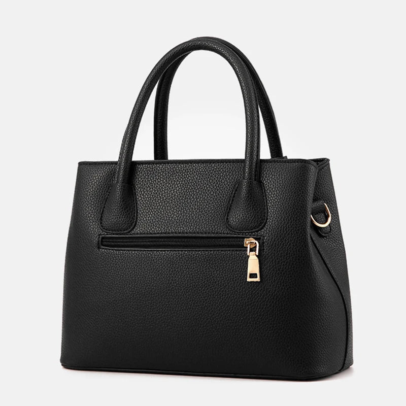 Elegante Leren Schoudertas Dames - Stijlvol & Ruim