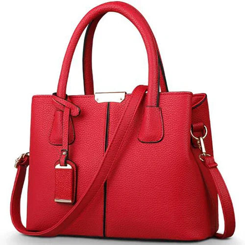 Elegante Leren Schoudertas Dames - Stijlvol & Ruim