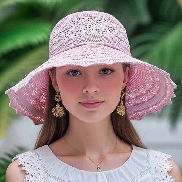 Elegante Zonnehoed - Brede Rand | Odessa Zomerhoed