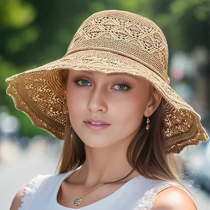 Elegante Zonnehoed - Brede Rand | Odessa Zomerhoed