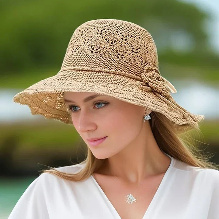 Elegante Zonnehoed - Brede Rand | Odessa Zomerhoed