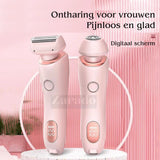 Elektrisch Scheerapparaat Dames | 2-in-1 Trimmer