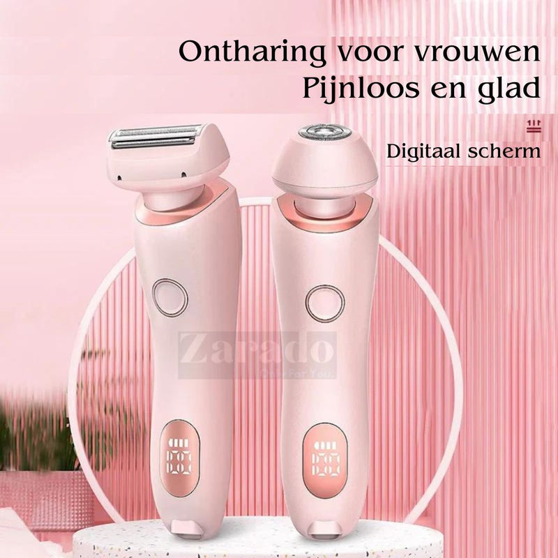 Elektrisch Scheerapparaat Dames | 2-in-1 Trimmer