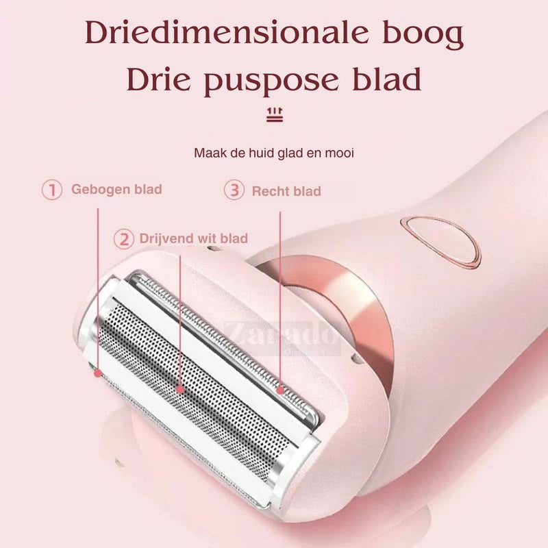 Elektrisch Scheerapparaat Dames | 2-in-1 Trimmer