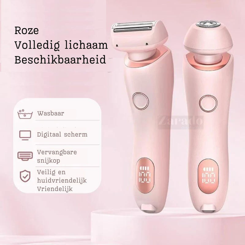 Elektrisch Scheerapparaat Dames | 2-in-1 Trimmer