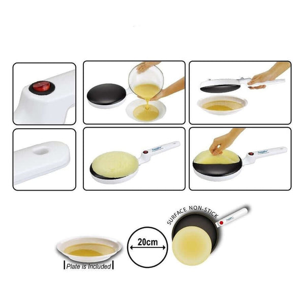 Elektrische Crêpe Maker - Perfecte Crêpes Elke Keer