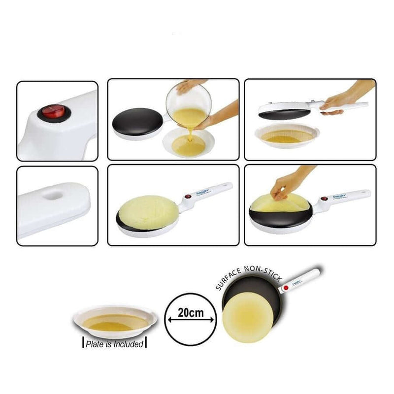 Elektrische Crêpe Maker - Perfecte Crêpes Elke Keer