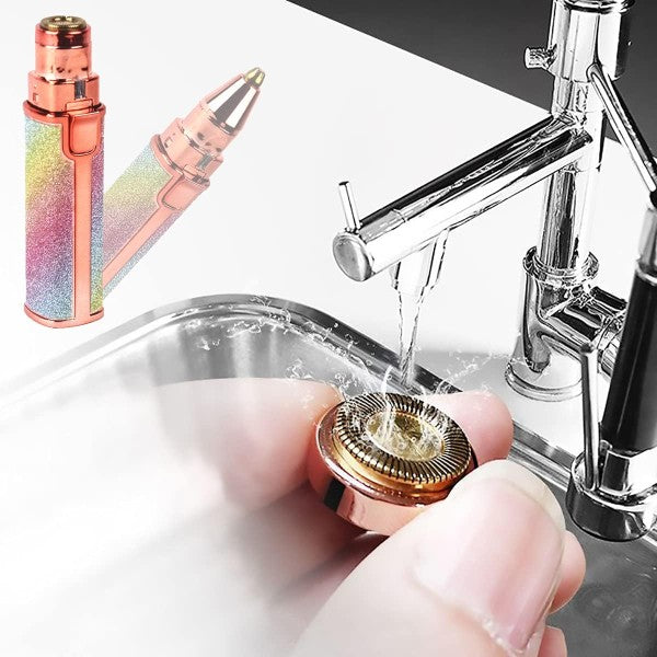2-in-1 Herbruikbare Gezichts- & Oogbrow Epilator – Silvara