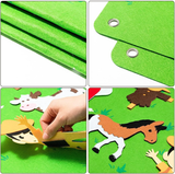 Dierenrijk Educatieve Speelwand - Creatief en Leerzaam