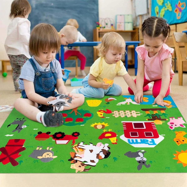 Dierenrijk Educatieve Speelwand - Creatief en Leerzaam