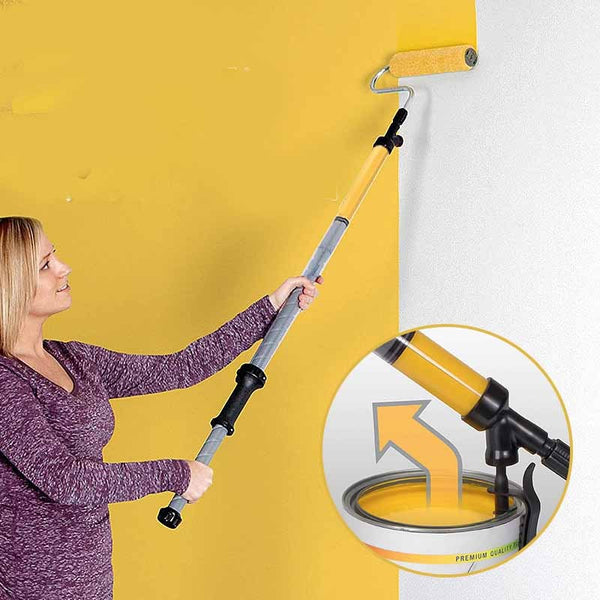 EasyRoll Verfroller met Telescoopsteel - Eenvoudig en Efficiënt Schilderen