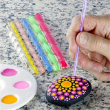 Mandala Dotting Tools Set – Voor Creatieve Schilderingen en Rock Art