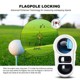 Geavanceerde Golf Afstandsmeter - Nauwkeurige Metingen met Slope Compensatie en Vibratiefeedback