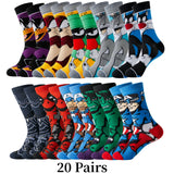 Cartoon Sokken Set - Comfort en Stijl met Jouw Favoriete Personages