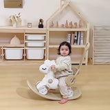 2-in-1 Baby Schommelpaard en Loopfiets - Veilig en Leuk Speelgoed