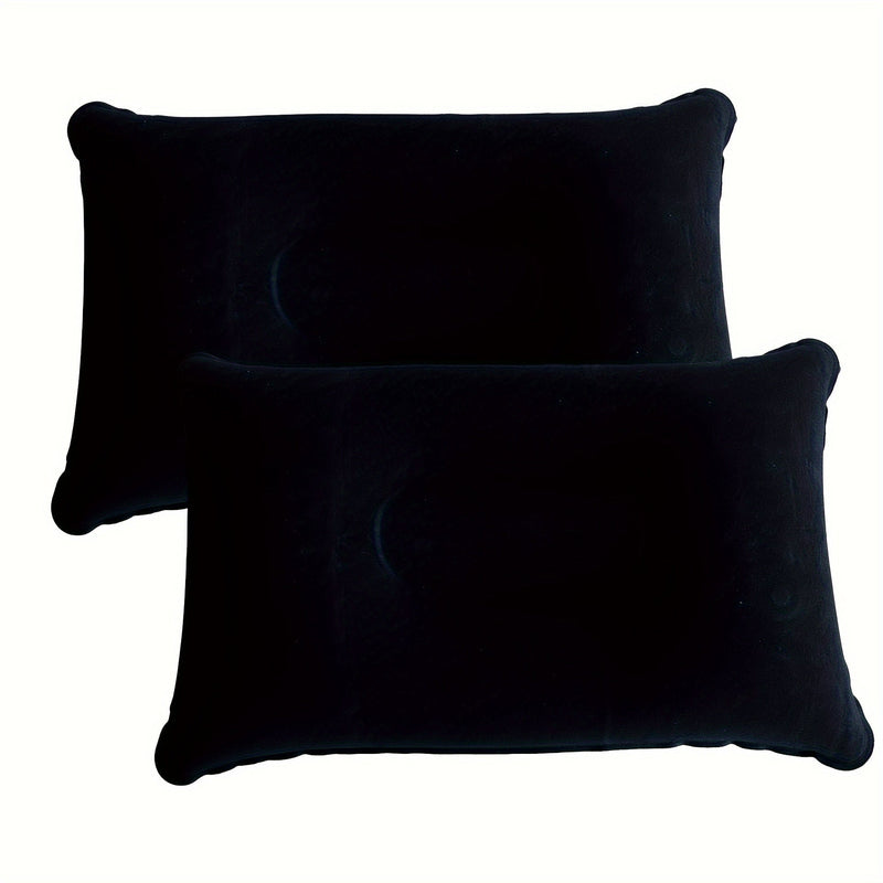 Opblaasbare Kussens voor Camping en Reizen - Set van 2 Zachte, Draagbare Kussens