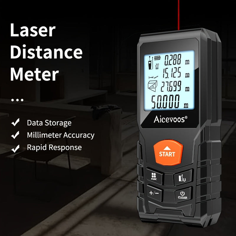 Compacte Laser Afstandsmeter – Nauwkeurig en Robuust Meetinstrument