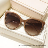 Luxe Cat-Eye Zonnebril voor Dames – Oversized en Stijlvol voor Zonnige Dagen