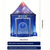 Galaxy Explorer Pop-up Speeltent - Ruimte-Thema voor Buiten en Binnen