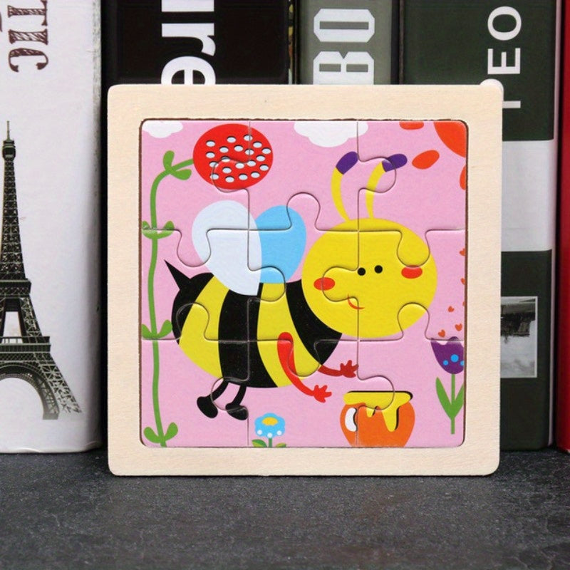 Educatieve Houten Puzzel – Voor jonge ontdekkers