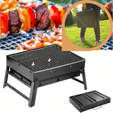 Opvouwbare Houtskoolgrill – Compact en Outdoor Ready