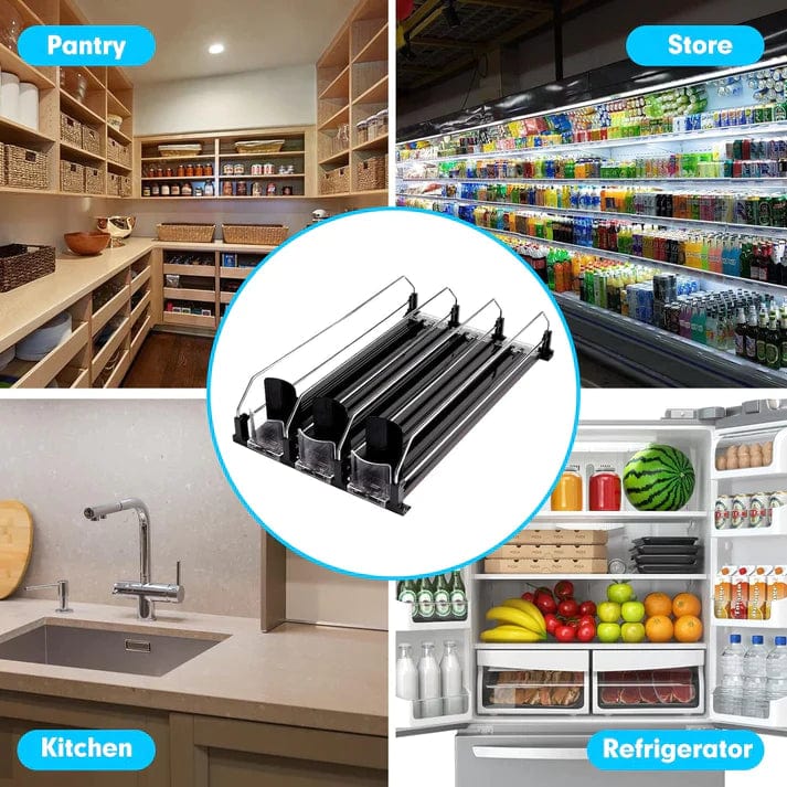 OrganizerPro - Slimme Blikjeshouder met Pushsysteem