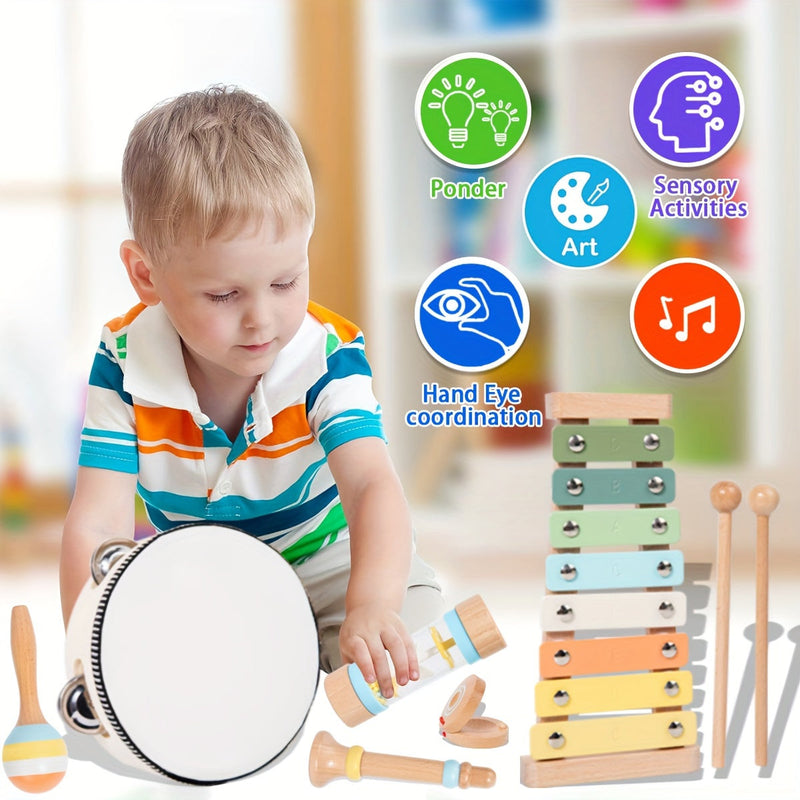 Educatieve Muziekinstrumenten Set - Perfect voor Creatieve Ontwikkeling